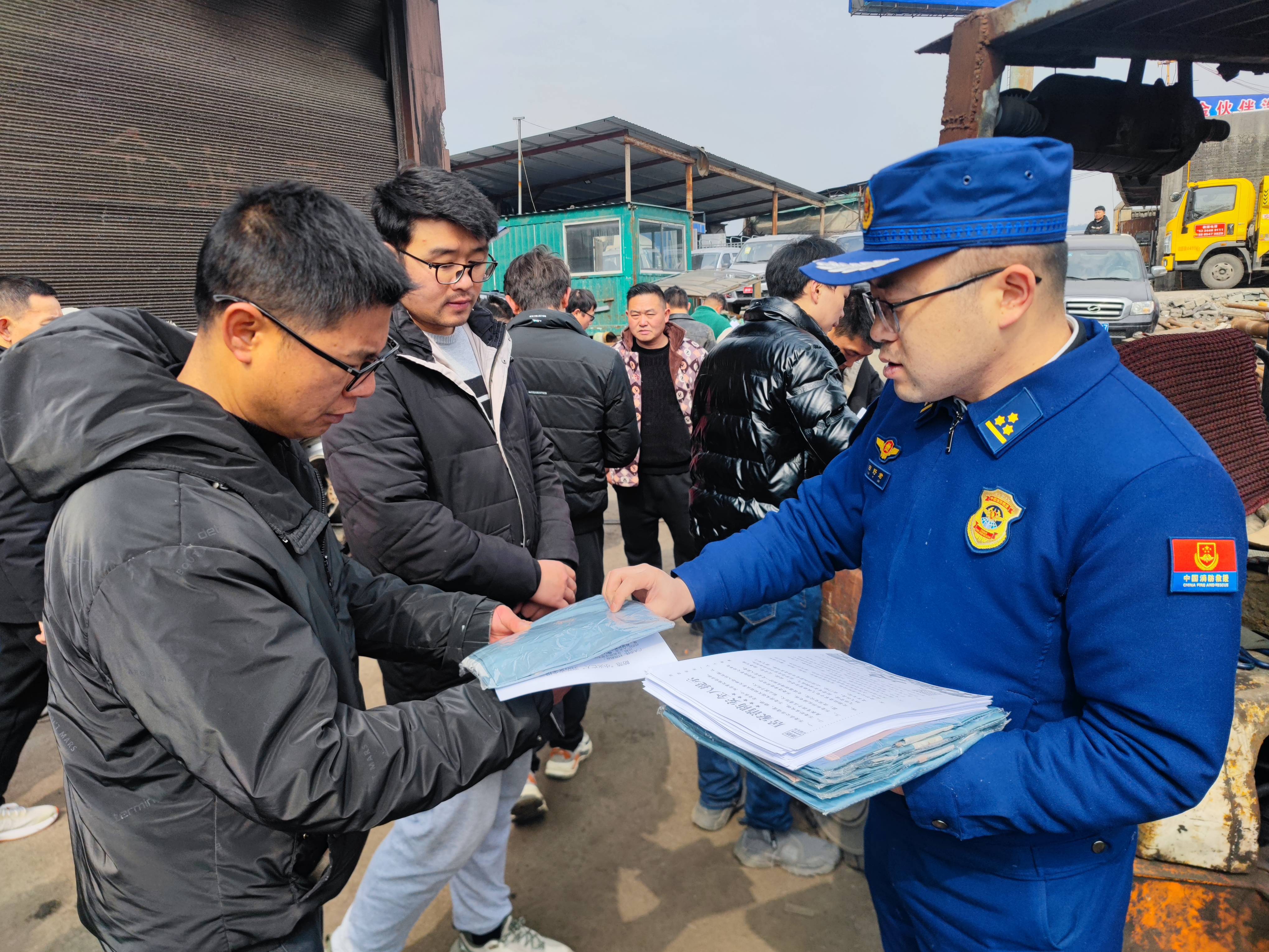 鐘山消防當好“三員” 為再生資源回收企業清火患:再生資源回收公司